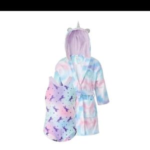 XXS 3/4, Girls' Cover Up & Swimsuit Set, Unicorn